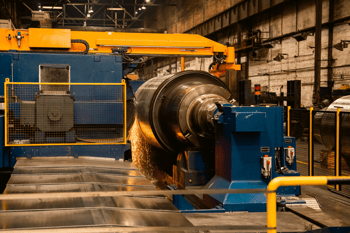 Roll-Grinding-wheel-in-action