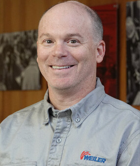 Pete Hutchinson, vodja tehničnih aplikacij pri Weiler Abrasives